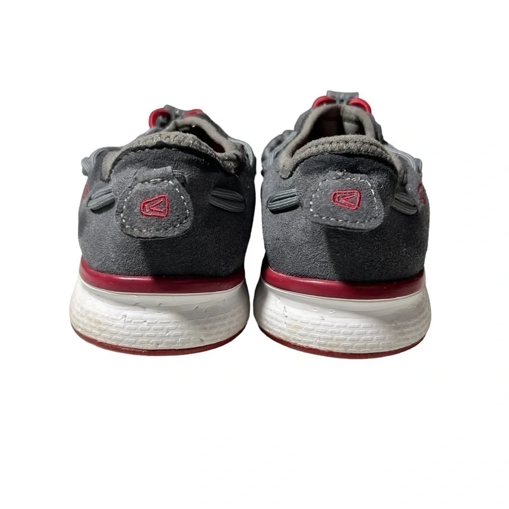 Keen Uneek O2 Sport Sandals Magnet Tango Red Gray Boy Girl 2 youth 1015485 Shoes